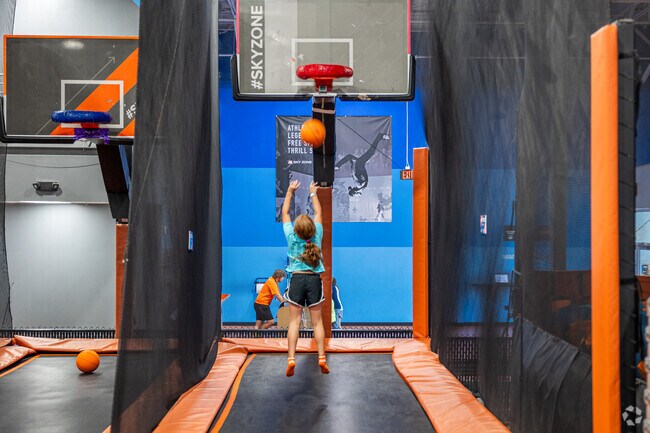 For an afternoon of fun, head to SkyZone Trampoline Park by McAlister Parkway.