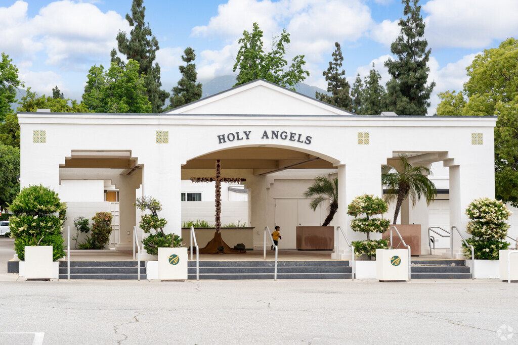Holy Angels Elementary School in Arcadia has a classical design.