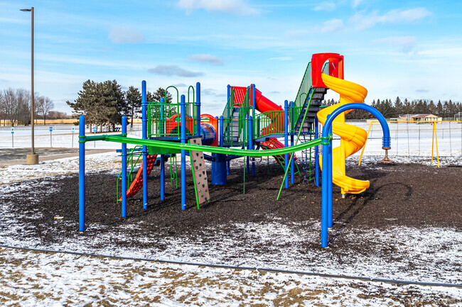 C.E. Jacobson Elementary School: Where laughter echoes on the vibrant playground.