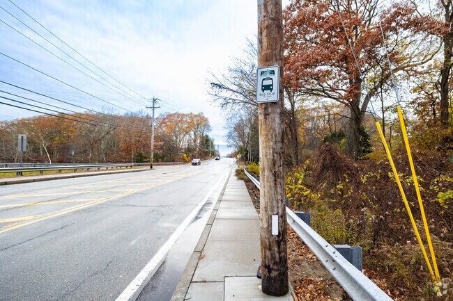 Glocester has bus lines along its main corridors.