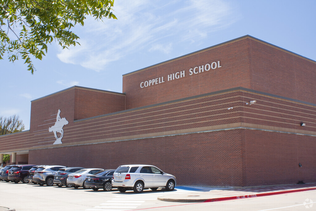 Coppell High School is a top-rated school in the Coppel neighborhood.
