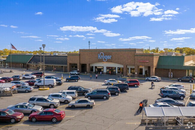 Kroger in Lafayette Place is where residents go to restock the pantry.