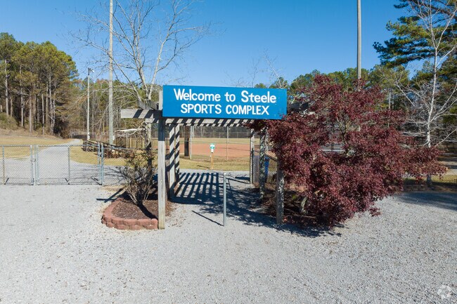 Steele Alabama's sports complex is located at the Town Center.