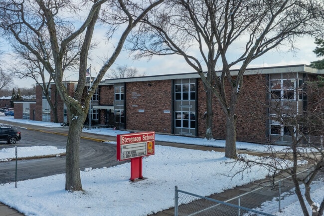 Stevenson School has about 200 students.