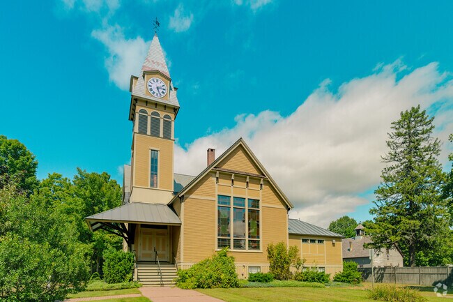The Wilder Center is at the heart of the town and locals can gather for events and meetings.