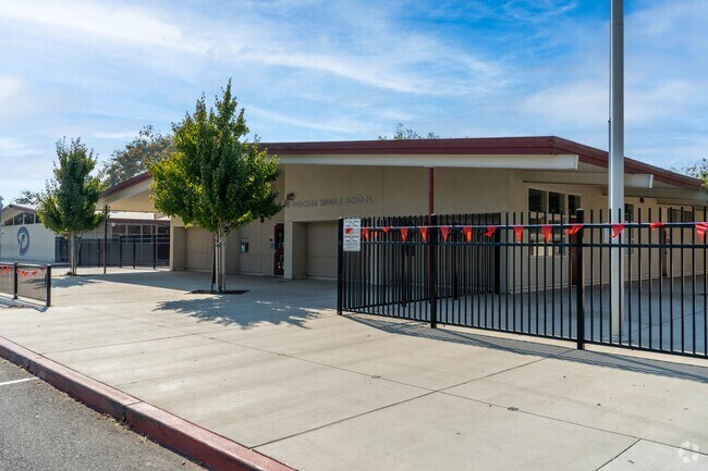 Marvin A. Dutcher Middle School serves students in the Turlock community.
