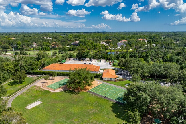Avila has a quaint park tucked away for kids and some pickleball.
