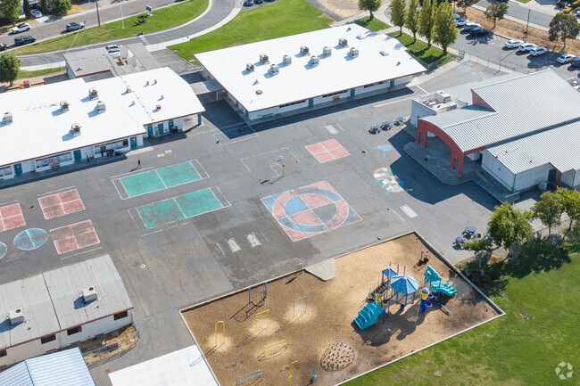 Your kids will love the playground at D. H. White Elementary School.
