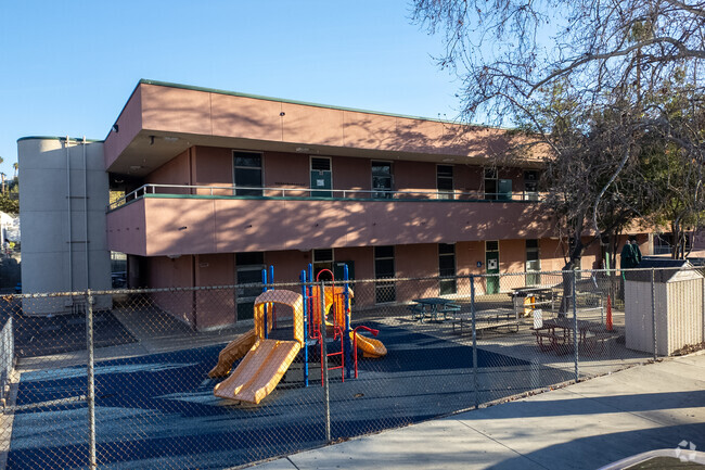 Logan Academy of Global Ecology classroom buildings