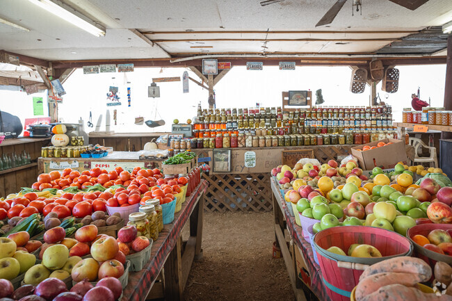 Many farmers bring their produce to stands throughout the community in Ringgold.
