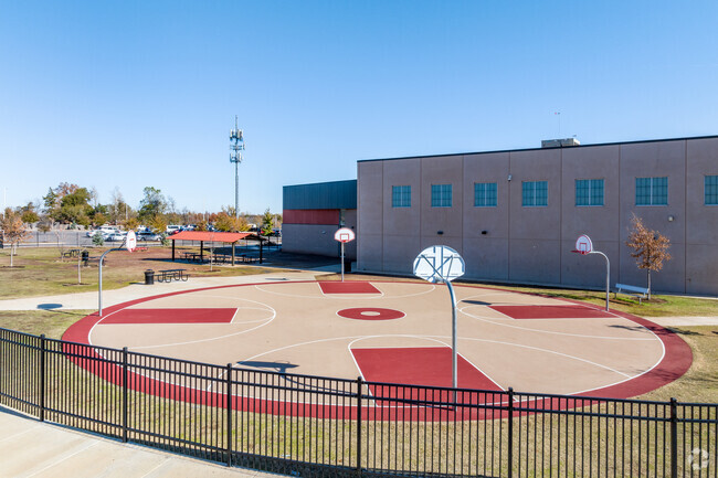 Basketball is popular at James L Capps.