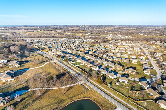 Interstate 70 in the heart of town