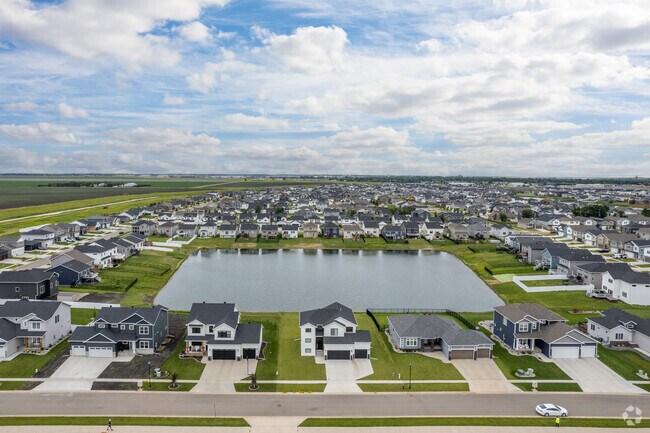 Eaglewood is where new homes and a serene community pond await.