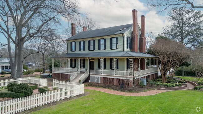 The Blount-Bridgers House, in Tarboro, was built in 1808 and has been restored to a museum.