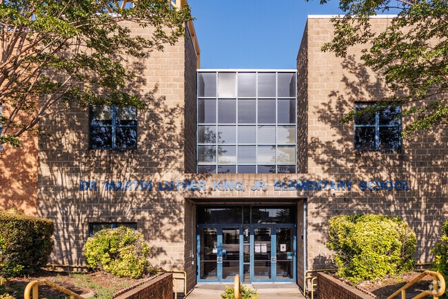 Students in grades Kindergarten through 5th attend M L King Elementary.