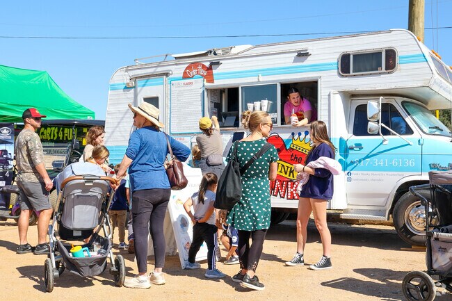 Aledo Fest has multiple food trucks and food stands for hungry attendees.