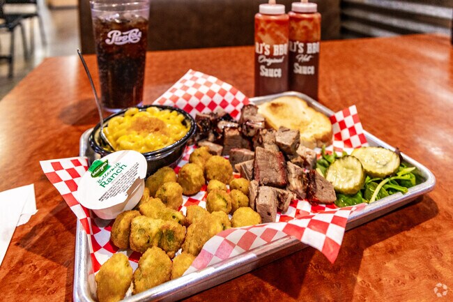 R.J.'s Bob-Be-Que Shack attracts Mission locals for it's pork belly burnt ends.