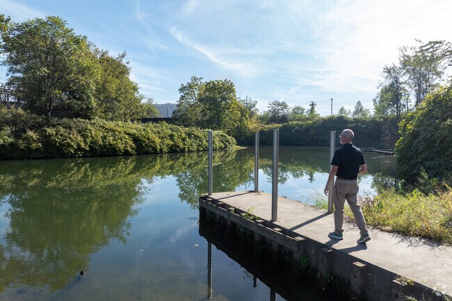 Mingo Junction's marina has beautiful views.