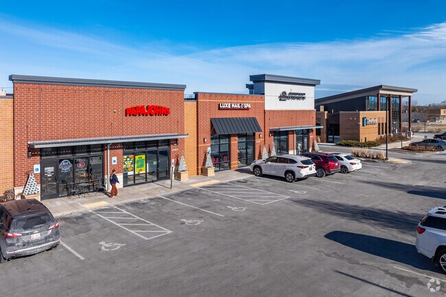 Muskego has a small selection of newer shopping centers.