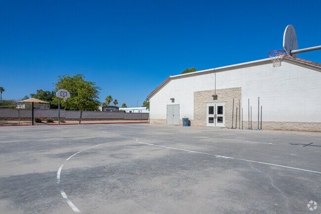 Hoops and High Energy: Basketball Fun at Imagine Avondale Elementary's Court.