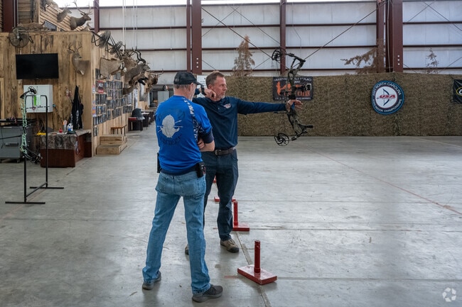 Boneyard Archery is a full-service archery shop and range in Madison, NC, offering indoor and outdoor ranges, including 3D and Techno Hunt virtual ranges.