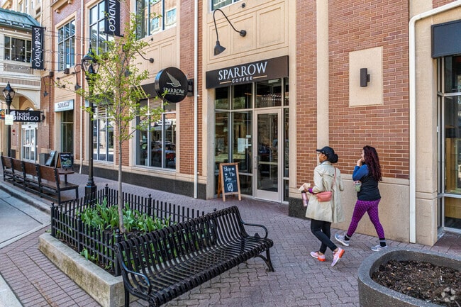 Residents can grab their morning cup of coffee from Sparrow Coffee.