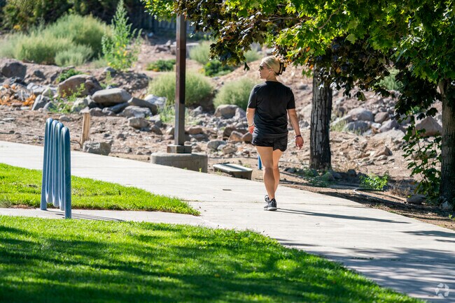 Walking in the Reed neighborhood is great with all of the natural tree cover.