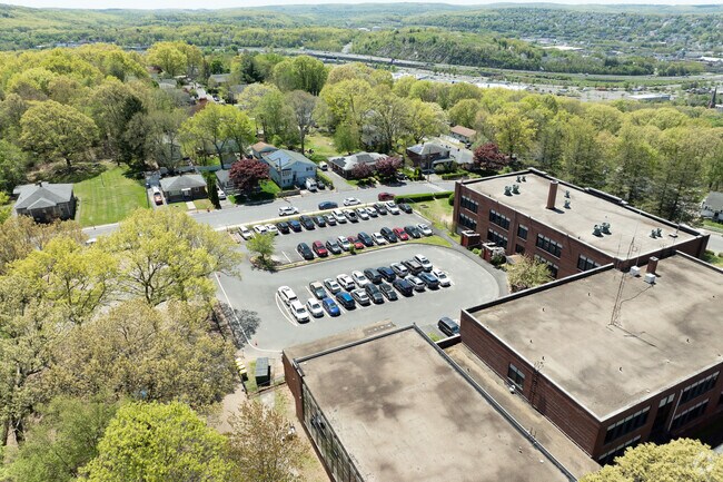 Woodrow Wilson is nestled in the suburbs of Waterbury.
