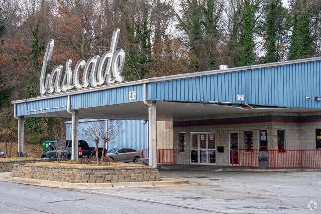 Cascade most famously known for late night roller skating is nearby.