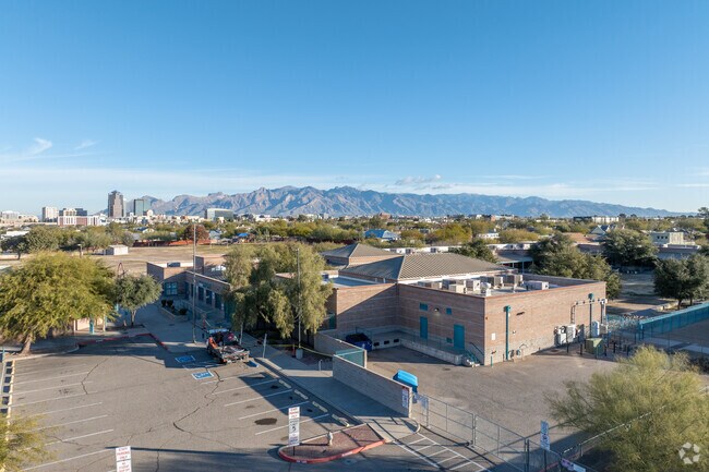 Drachman Montessori K-8 Magnet School is near downtown Tucson.