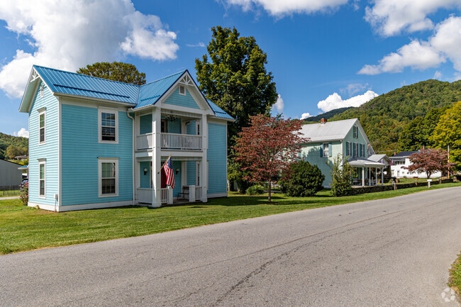 You can find early 1900s homes in Roan Mountain.