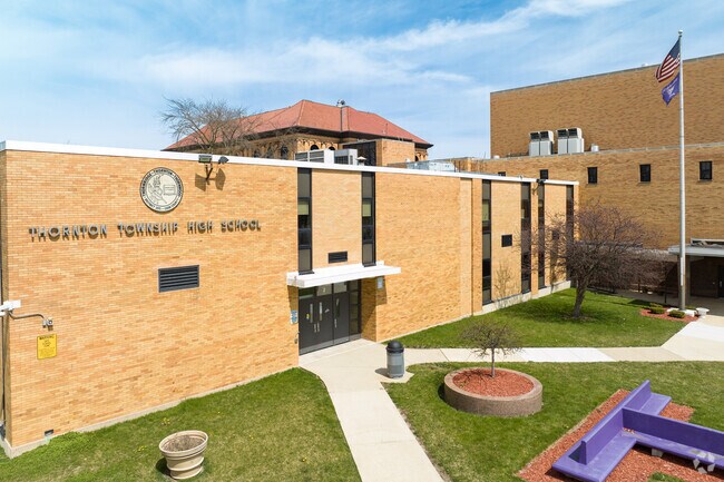 Thornton Township High School is part of Harvey School District 152 in Dixmoor.
