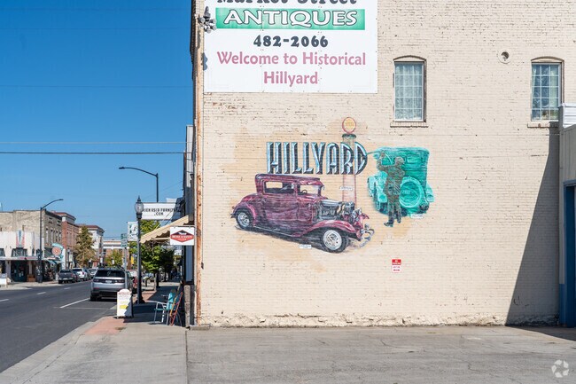 Hillyard has many auto shops and classic car meets.