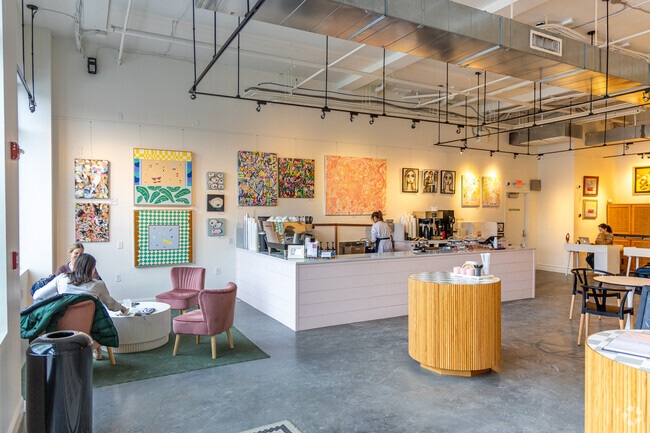 The Galaray House is part art gallery and part coffee house, and is a great place to hang out.