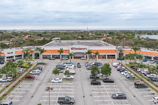 Explore vibrant aisles at Sedano's Supermarket in Lakes on the Green.