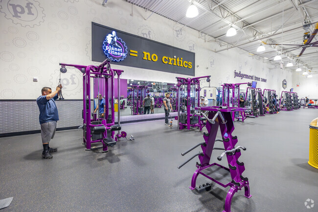 With its convenient location near Fairgrounds, Planet Fitness is a go-to spot for residents looking to stay active and healthy.