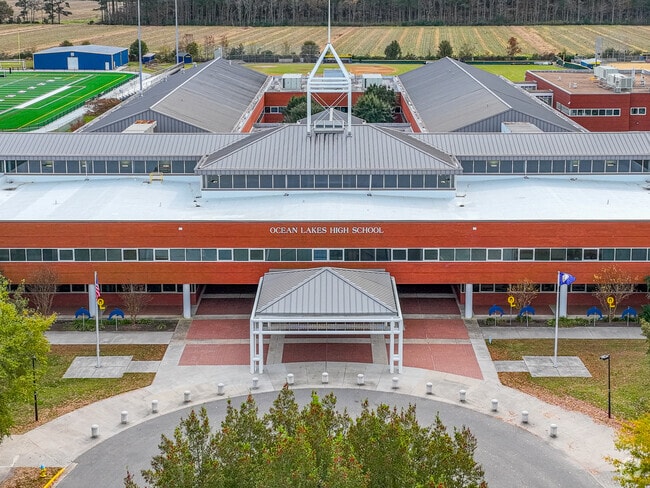 Ocean Lakes High School serves almost 2000 students in the VA Beach area.