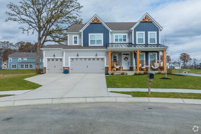 Some New Bethel residents take advantage of decorating their homes based on the season.