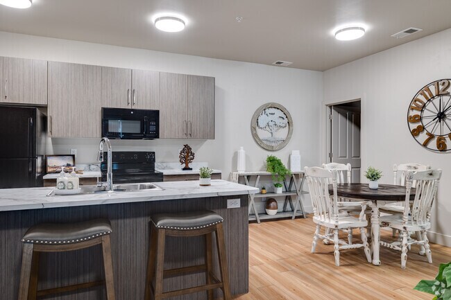 2BR, 1BA - 920SF - Living Room