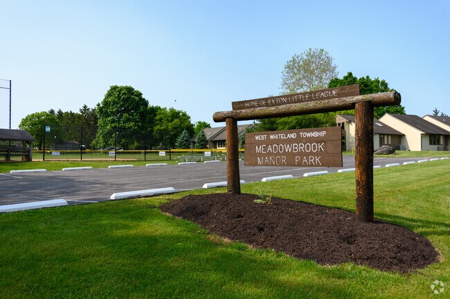 Meadowbrook Manor Park is home to Exton Little League.