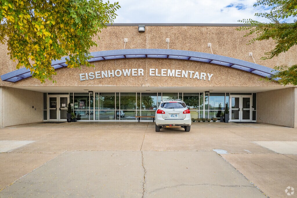 The school's administrative office at Eisenhower Elementary School in Norman.