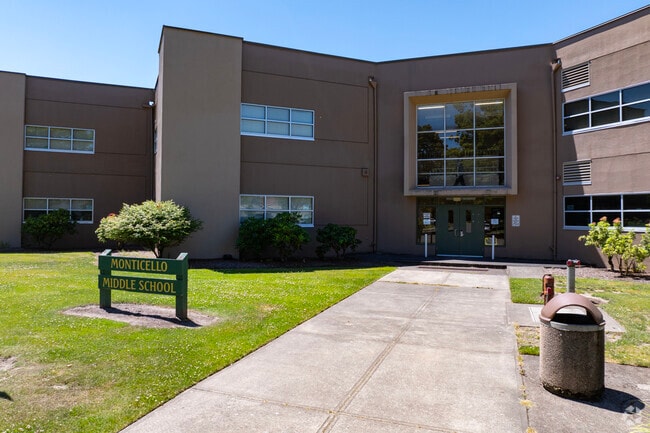 Columbia Valley Gardens middle school students attend Monticello Middle.