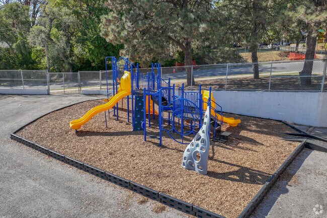 Playground for the smaller students to play on at Whittier Elementary School.