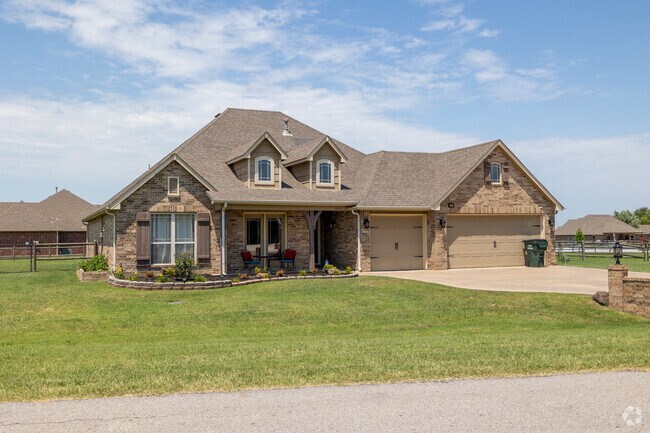 With new construction, traditional style homes have become common in Collinsville.
