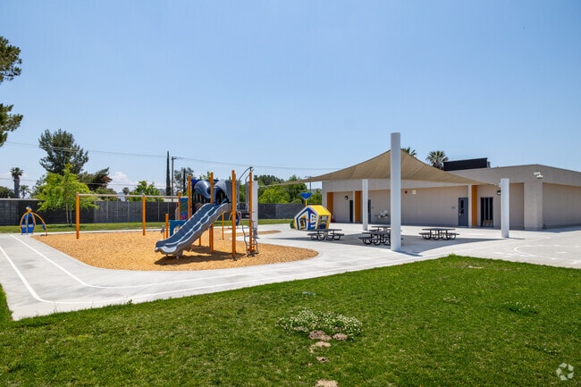 Slides and swing set available at Winchester Elementary School in Winchester.
