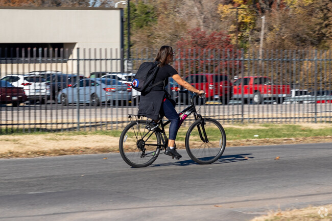 Enjoy an afternoon bike ride through the streets of Hilltop.