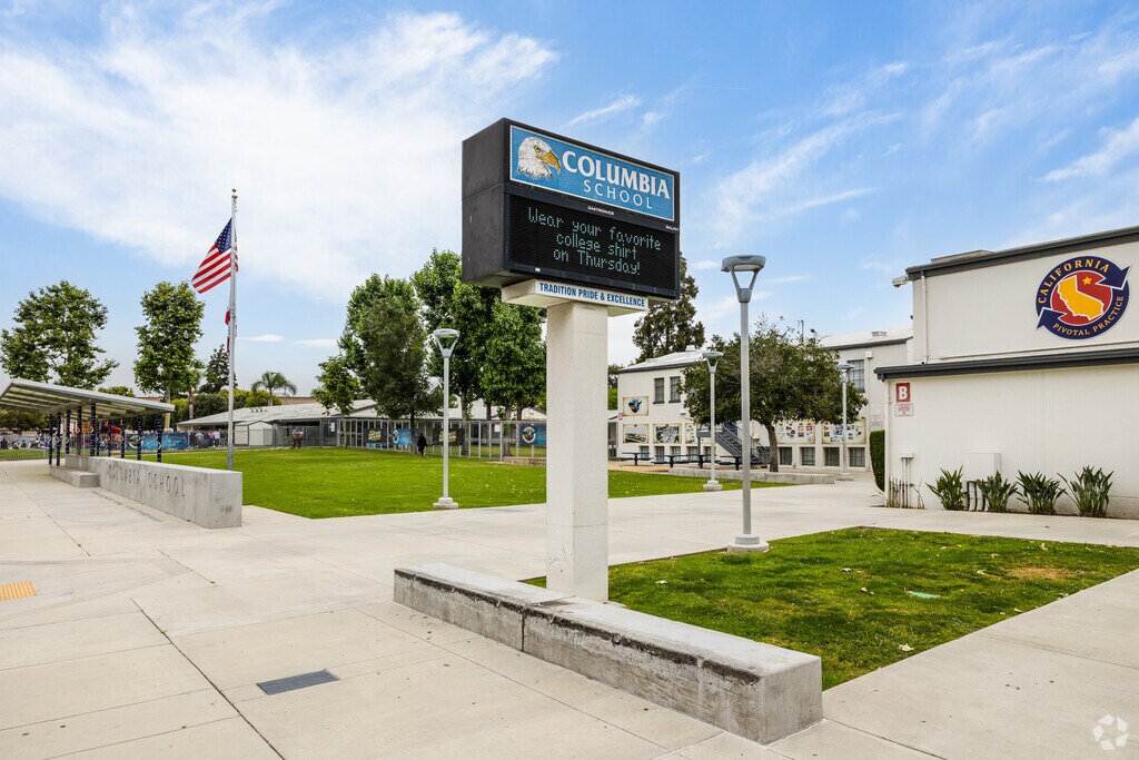 Columbia School promotes productivity and responsibility.