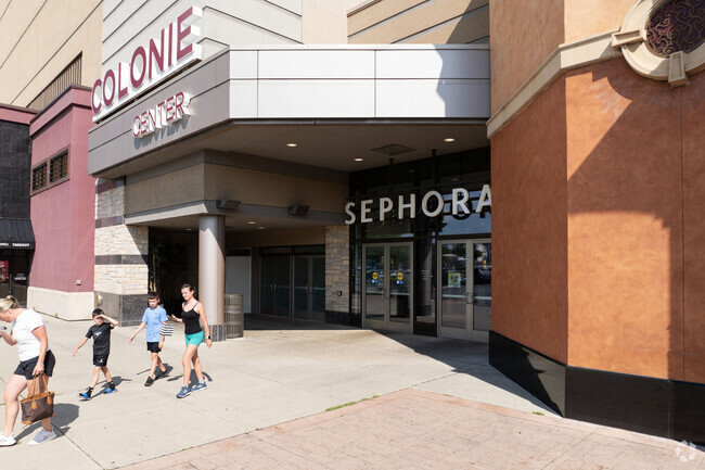 The Colonie Center offers over 110 stores and is conveniently located off of I-87 and I-90 in Colonie right next to Roessleville.