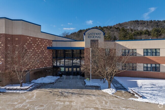 Area students in grades 9-12 attend Gateway Regional Middle School.