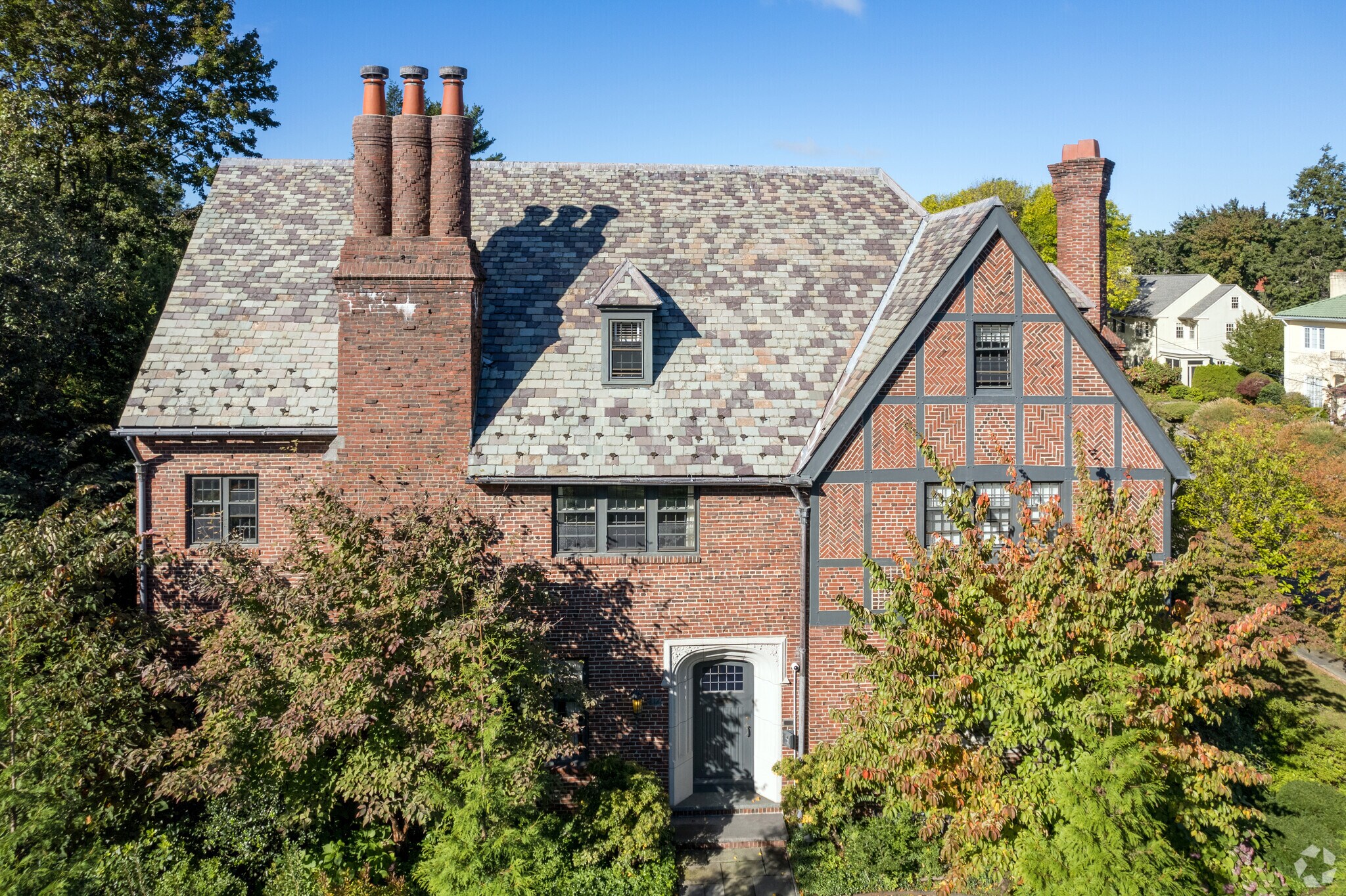Architecturally interesting homes are found throughout the Blackstone neighborhood.